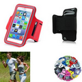 Deluxe Waterproof Sport Running Arm Band Leather Case For Smart Phone